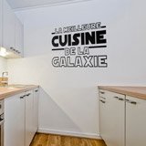 Wandtattoos: Die beste Küche der Galaxie auf Französisch 3