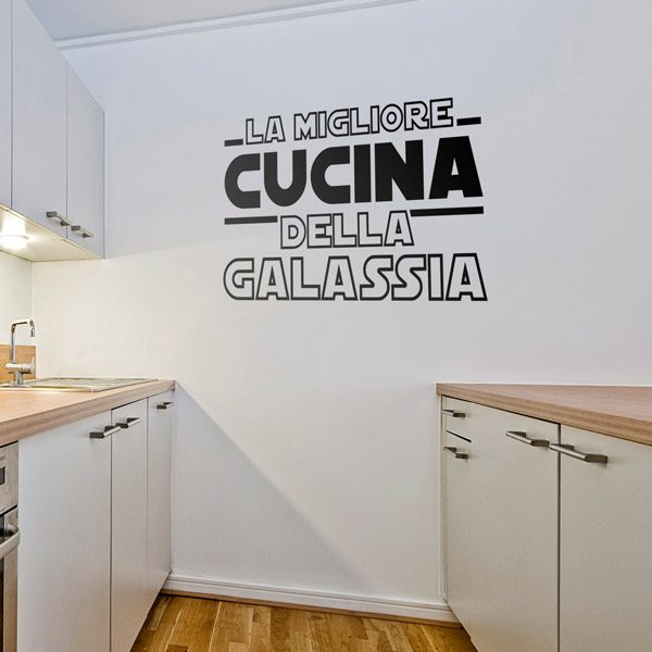 Wandtattoos: Die beste italienische Küche der Galaxie