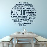 Wandtattoos: Kochende Sprachen 2