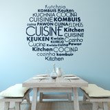 Wandtattoos: Kochen Sprachen auf Französisch 2