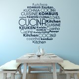 Wandtattoos: Italienisch kochen Sprachen 2