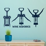 Wandtattoos: Wine Aerobics 2