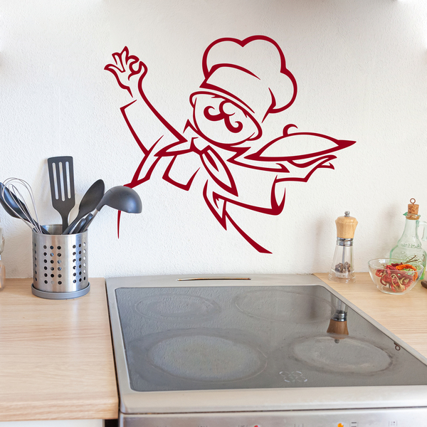 Wandtattoos: Großer Koch