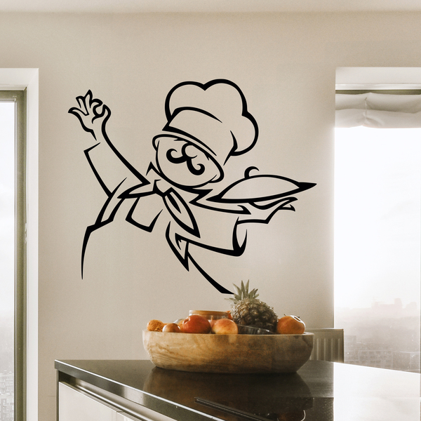Wandtattoos: Großer Koch