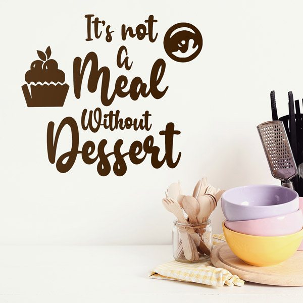 Wandtattoos: Its not a meal without dessert