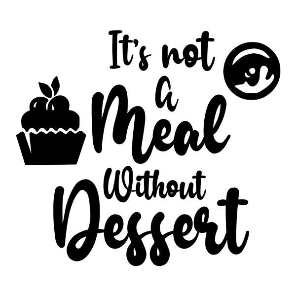 Wandtattoos: Its not a meal without dessert