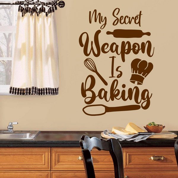 Wandtattoos: My secret weapon is baking