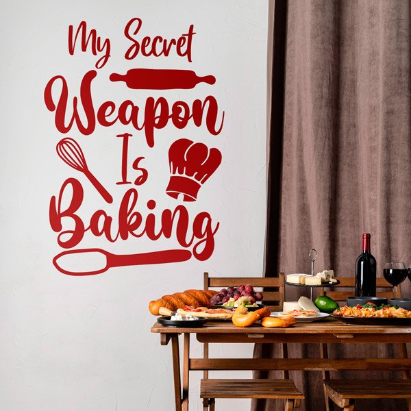 Wandtattoos: My secret weapon is baking