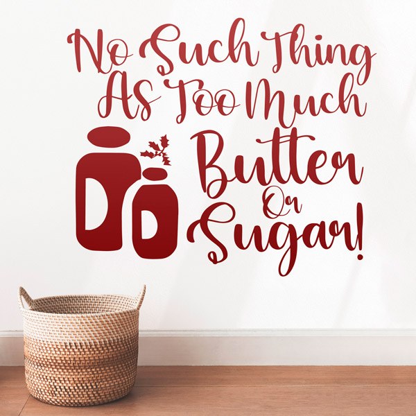 Wandtattoos: No such thing as too much butter on sugar
