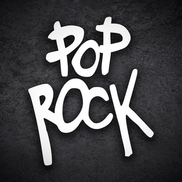 Aufkleber: Doodle Graffiti Pop Rock