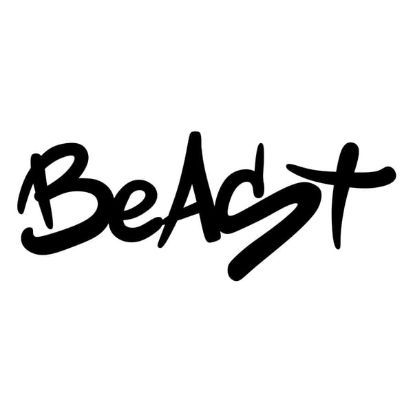 Aufkleber: Doodle Graffiti Beast