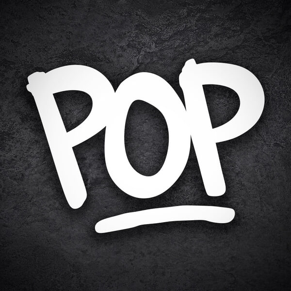 Pop Graffiti-Schriftzug 0