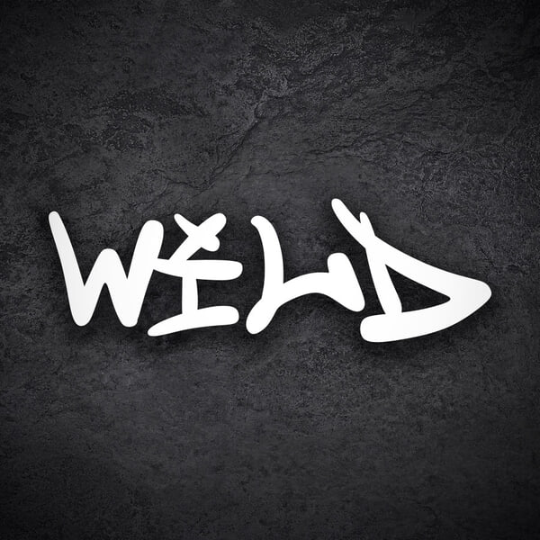 Aufkleber: Doodle Graffiti Wild
