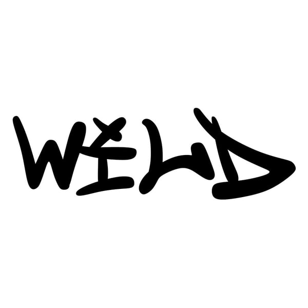 Aufkleber: Graffiti Schriftzug Wild