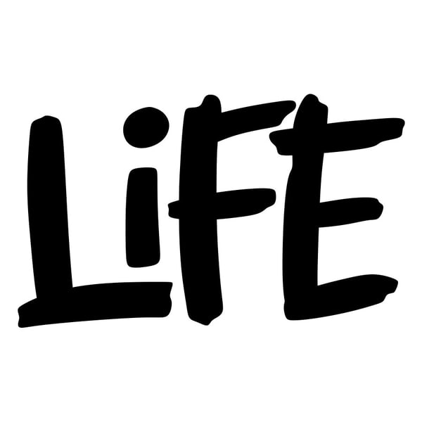Aufkleber: Doodle Graffiti Life