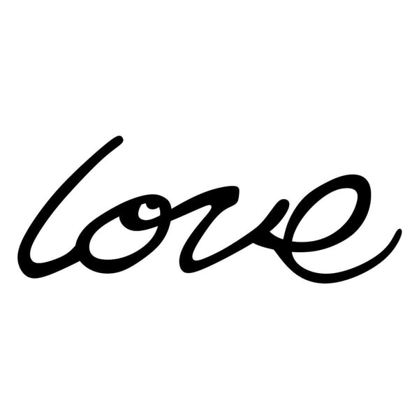 Aufkleber: Doodle Graffiti Love