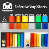 Aufkleber: Vinyl Sheet Reflective 3