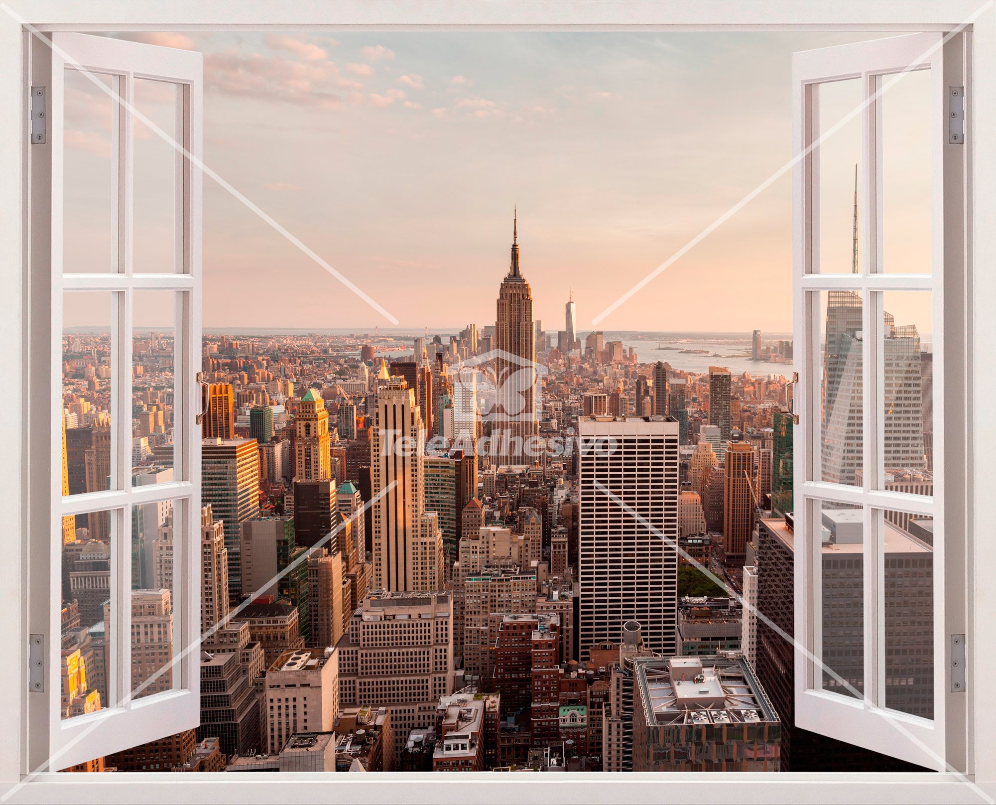 Wandtattoos: In der Innenstadt von New York