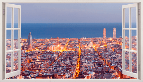 Wandtattoos: Überblick über Barcelona
