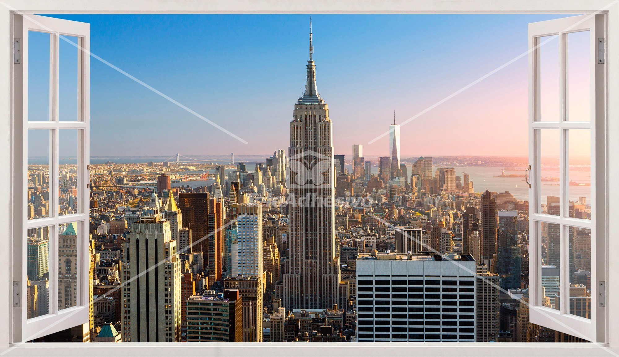 Wandtattoos: Fliegen zum Empire State Building