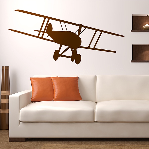 Wandtattoos: Leichtflugzeug