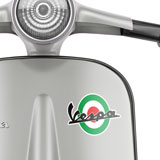 Aufkleber: Vespa Grüner Kreis 3