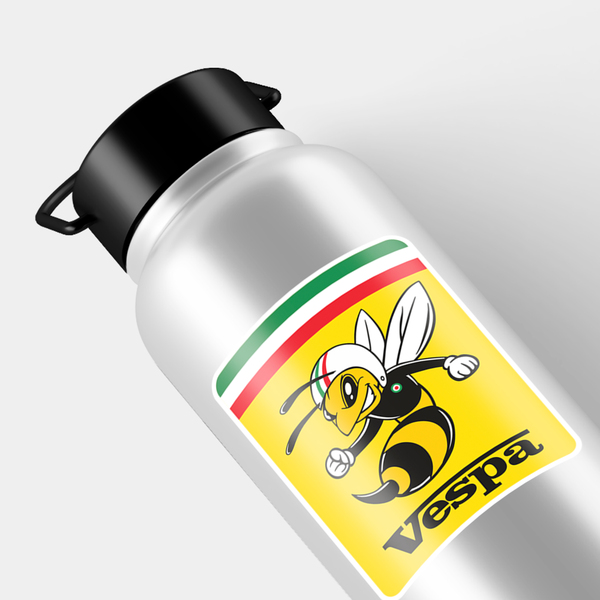 Aufkleber: Italienische Vespa Biene