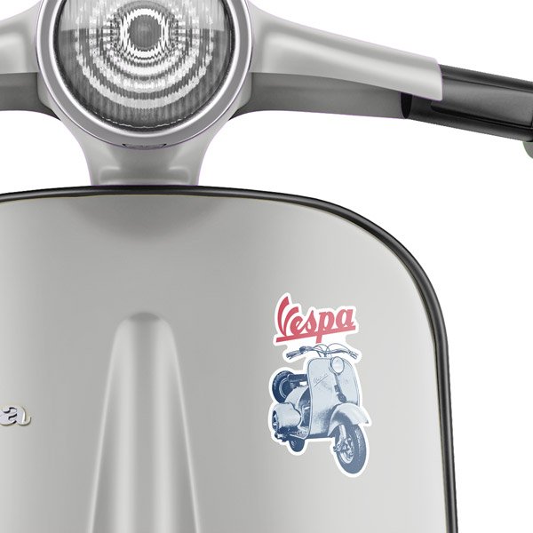 Aufkleber: Vespa Vintage