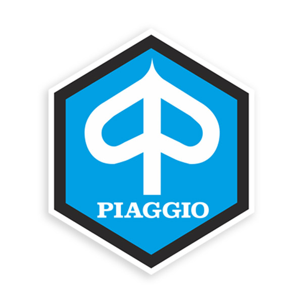 Aufkleber: Schild Piaggio