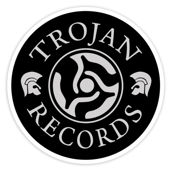 Aufkleber: Trojan Records Logo im Ska-Stil