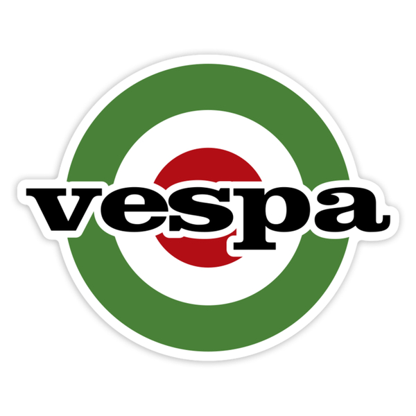 Aufkleber: Vespa Italienisches Mod-Emblem