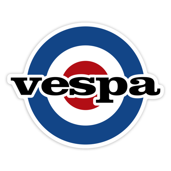 Aufkleber: Vespa Klassisches Mods RAF-Emblem