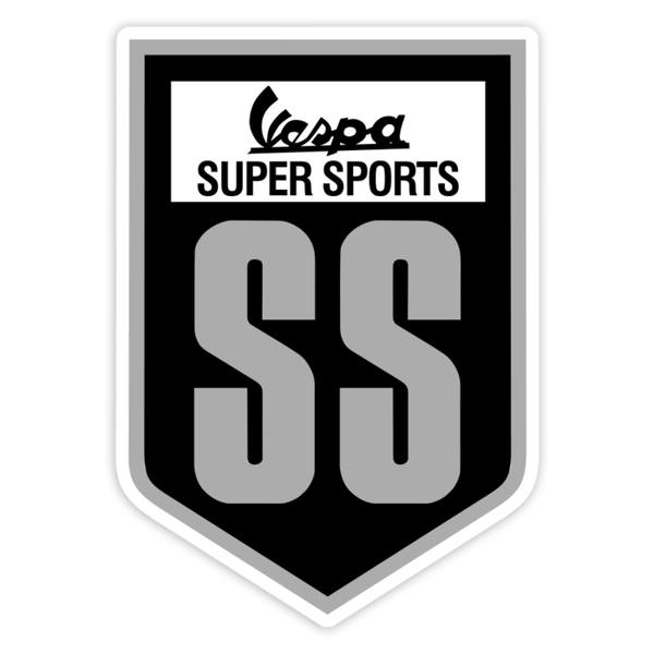 Aufkleber: Vespa Super Sports SS Emblem