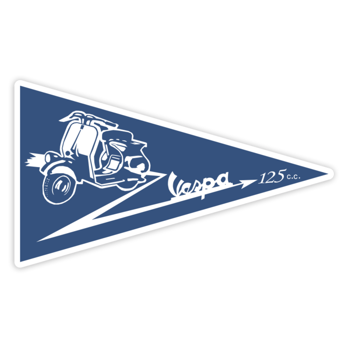Vintage Nummernschild Kotflügel Zahl Aufkleber/Sticker Für Motovespa