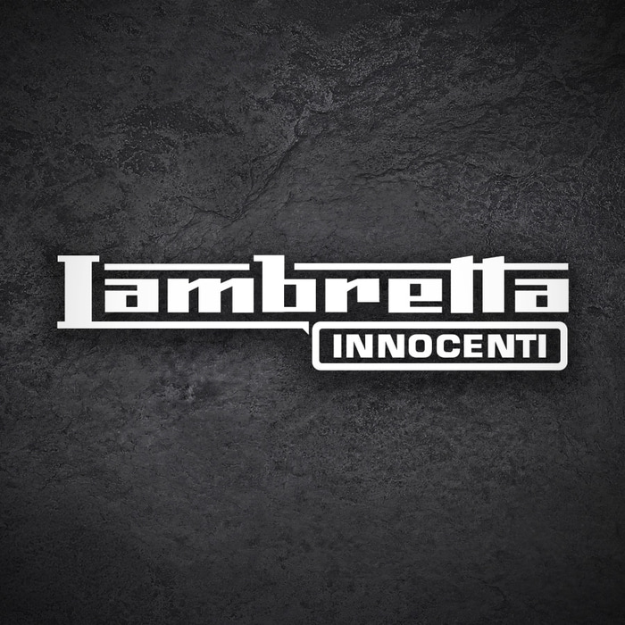 Aufkleber: Lambretta Innocenti Logo