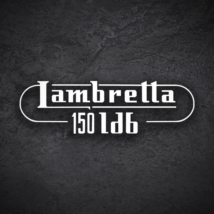 Aufkleber: Lambretta 150 LD