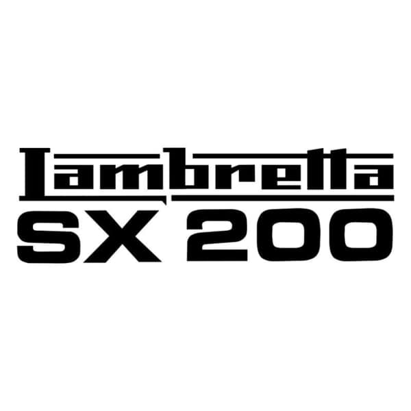 Aufkleber: Lambretta SX 200
