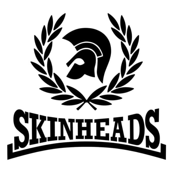 Aufkleber: Skinheads im Trojan-Stil