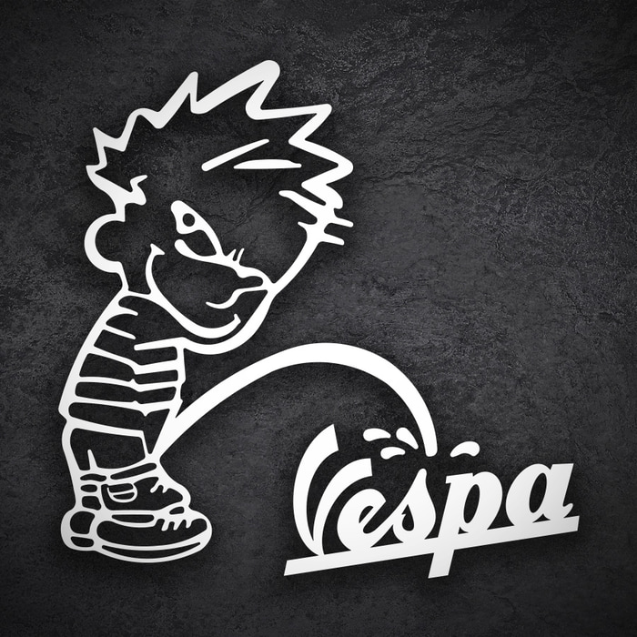 Aufkleber: Bad Boy Vespa