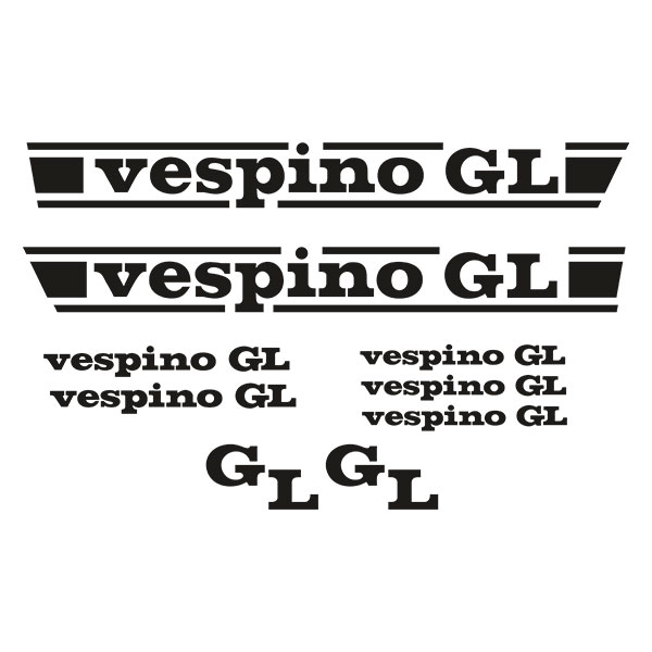 Aufkleber: Vespino GL