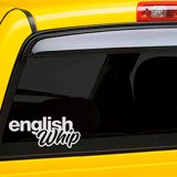 Aufkleber: English Whip 2