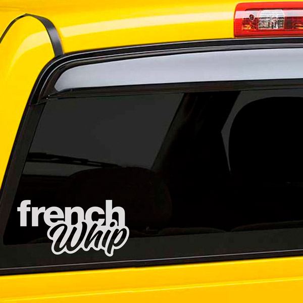 Aufkleber: French Whip