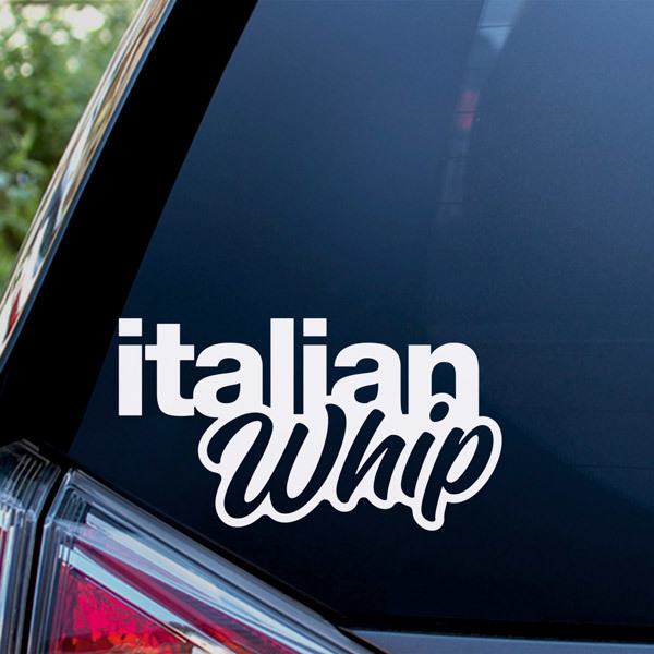 Aufkleber: Italian Whip