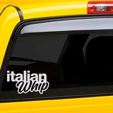 Aufkleber: Italian Whip 2