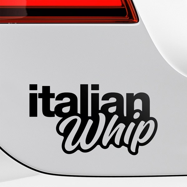 Aufkleber: Italian Whip