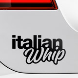 Aufkleber: Italian Whip 3