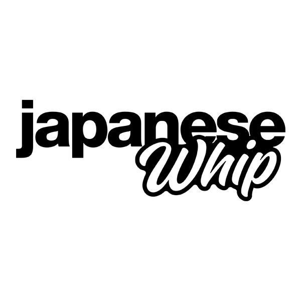 Aufkleber: Japanese Whip