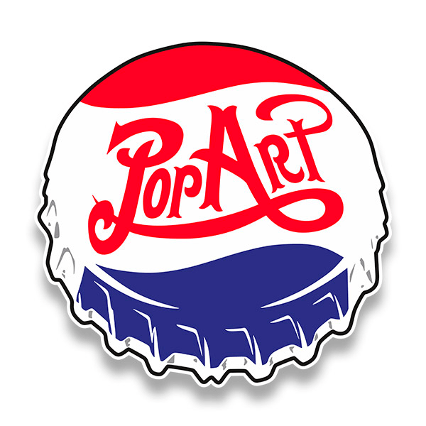 Wandtattoos: Pop Art Kronkorken