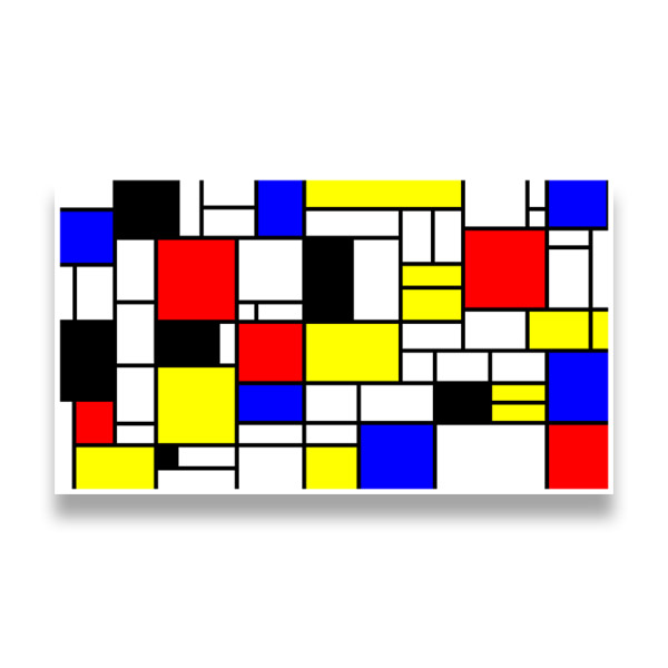 Wandtattoos: Mondrian