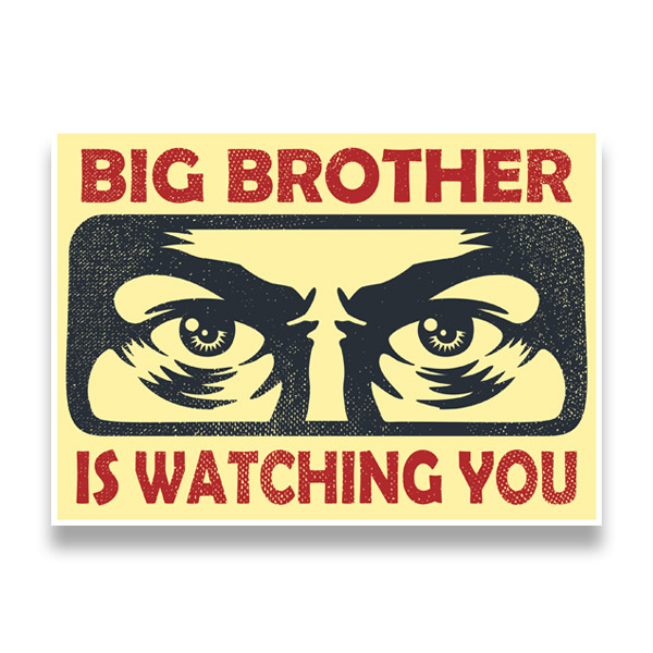 Wandtattoos: Big brother is watching you